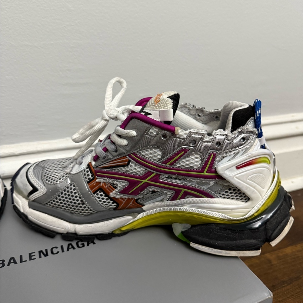 Balenciaga Runner Sneaker 'Grey Multi-Color' - Picture 7 of 11